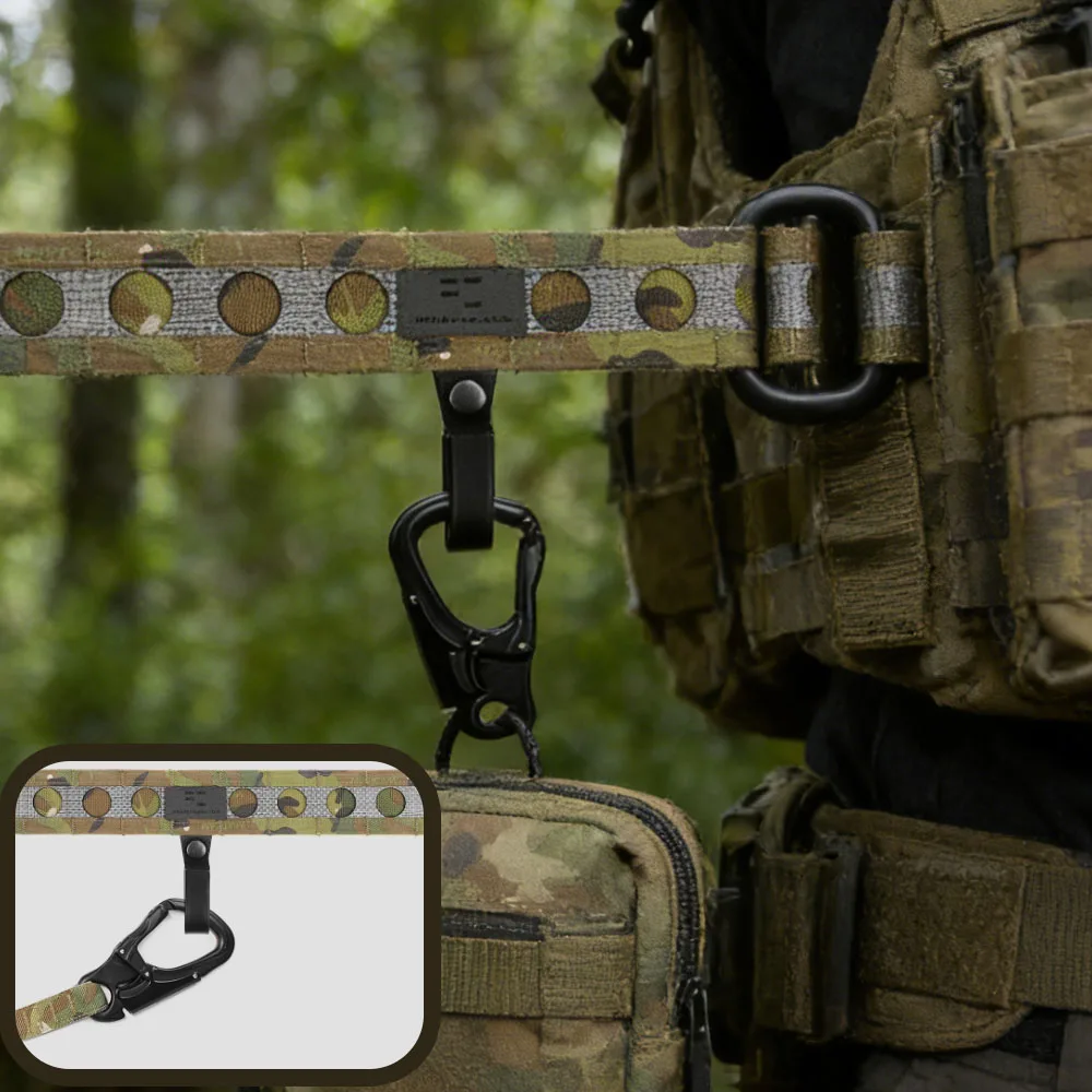 

Tactical Safety Rope Attachment Buckle Rappelling Safety Lanyard Mounting Buckle for Ferro Concepts Style Bora Breakaway Loop