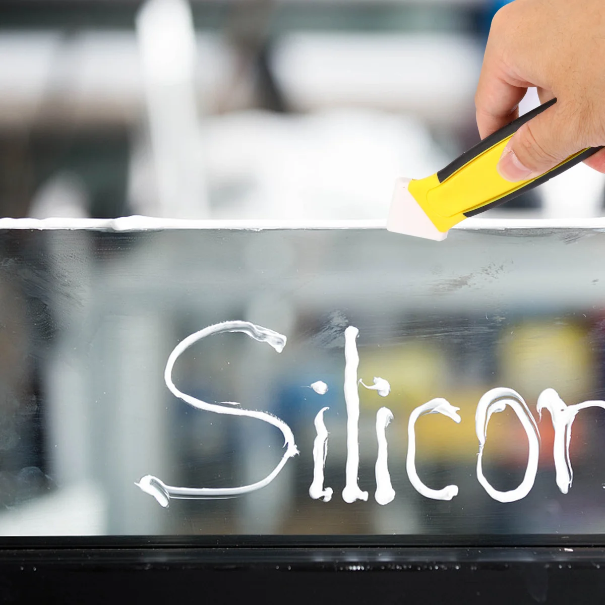 

8Pcs Glue Removal Spatula Set Durable Practical Design for Sinks Showers Baths Resealing and Protection Glue Spatula