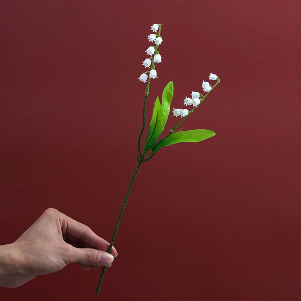 

6Pcs Nordic Style Artificial Flower Ornaments Lifelike Fake Bouquet Decor Scene Decoration Simulation Flower Adornments