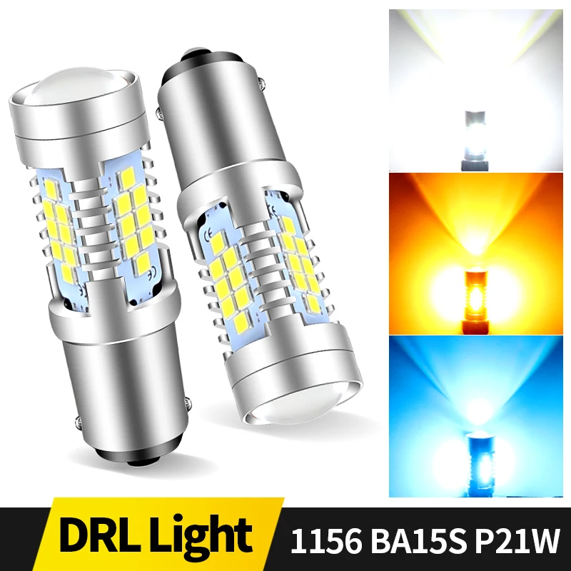 

2PCS 1156,BA15S,P21W High Power white LED Car Bulb Brake Reverse Daytime Running Light Signal Light fog light 12V Car Accessorie
