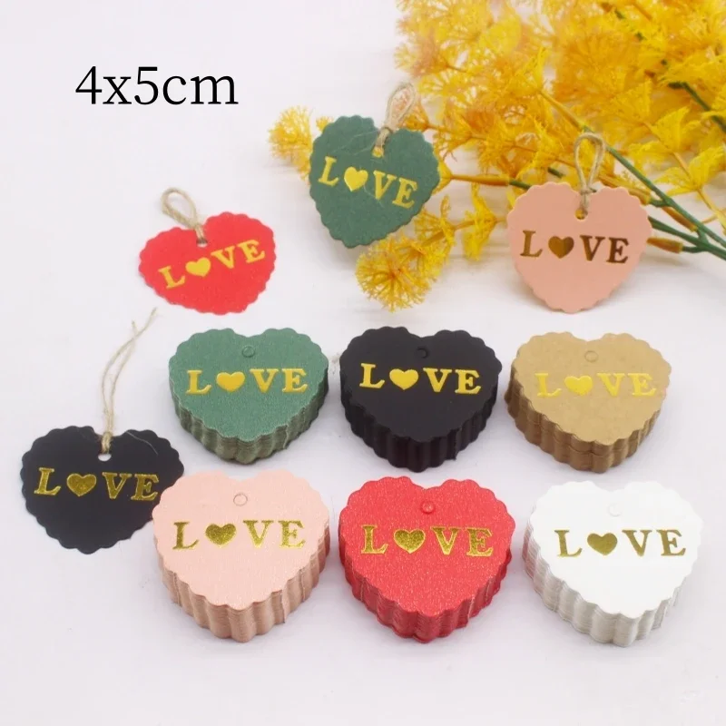 100TAG20MSTRING 4x5cm Crafts/Bakery/Candy Label