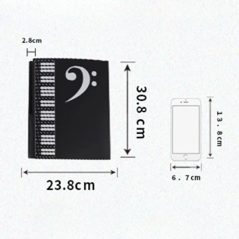 40/80 Seiten a4 mehr schicht iger Musik partitur ordner üben Klavier papier blätter Dokumenten speicher Organizer Pentameter-Speicher