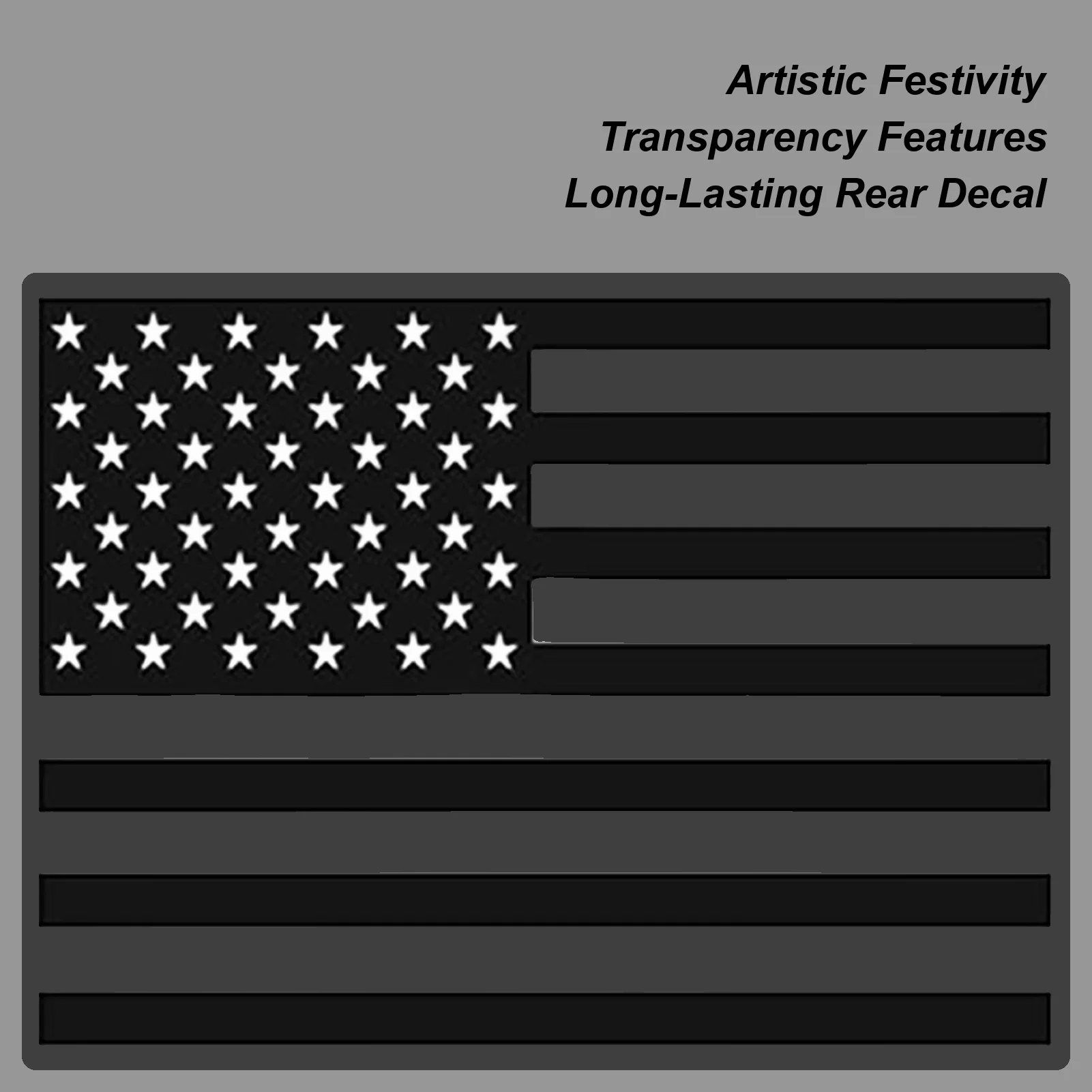 

Наклейка на заднее окно грузовика, флаг, аксессуары для заднего бокового окна автомобиля, пленка, декор для лобового стекла для автомобиля, автомобильный внедорожник, пикап