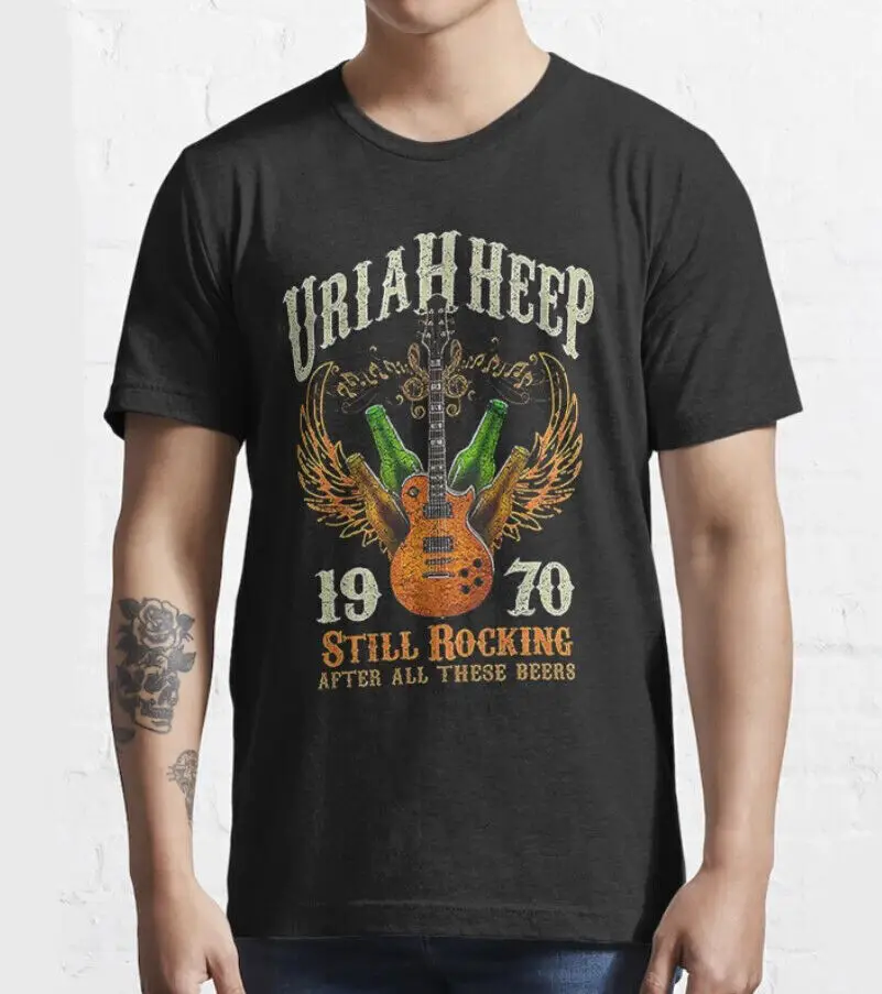 

Best New Uriah Heep T-Shirt Unisex Short Sleeve T-Shirt All Sizes