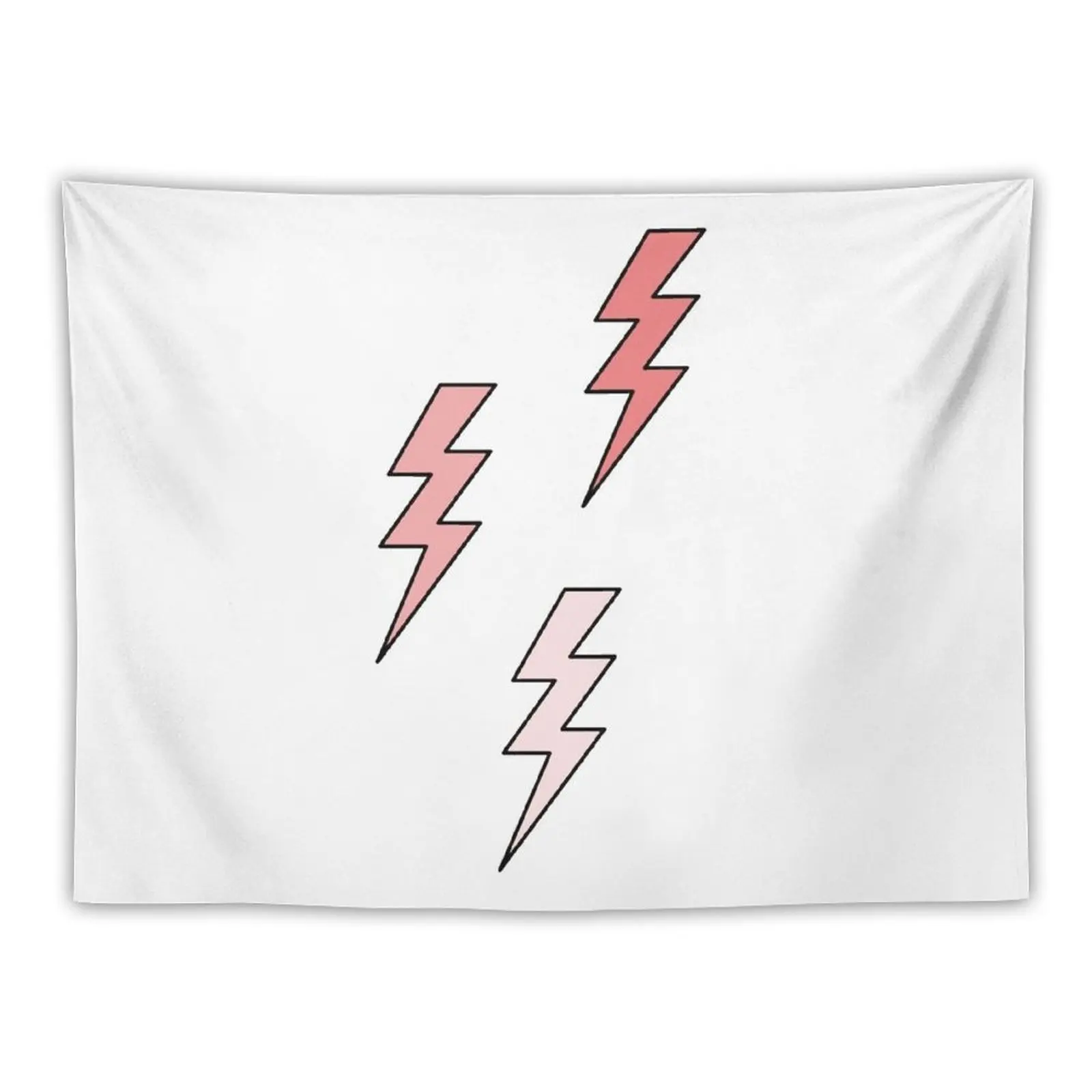 

Pink Lightning Bolts Tapestry Room Decor Aesthetic For Bedroom Home Decoration Accessories Room Aesthetic Tapestry