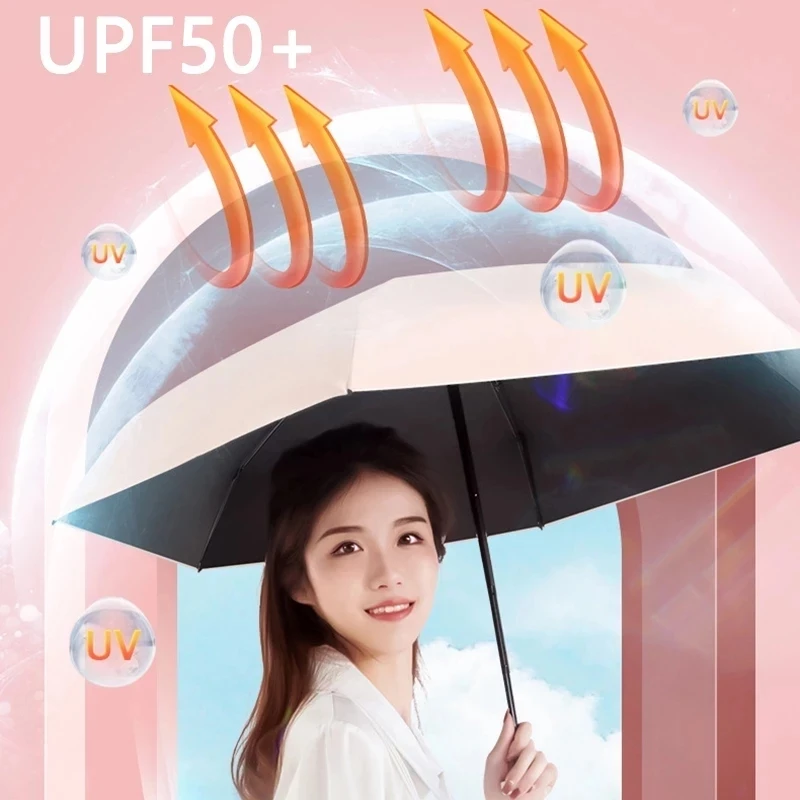 Xiaomi Mijia Ultraviolet Umbrella 6 Ribs 90cm Small Mini Umbrella Sunscreen Blocks Ultraviolet Rays Light Easy Carry Personal UV