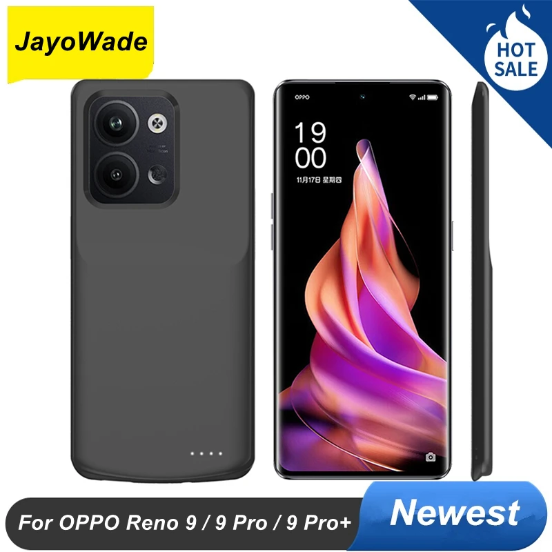 

Аккумуляторное зарядное устройство JayoWade 6800 мАч для OPPO Reno 9, внешний аккумулятор для OPPO Reno9, внешний аккумулятор для OPPO Reno9