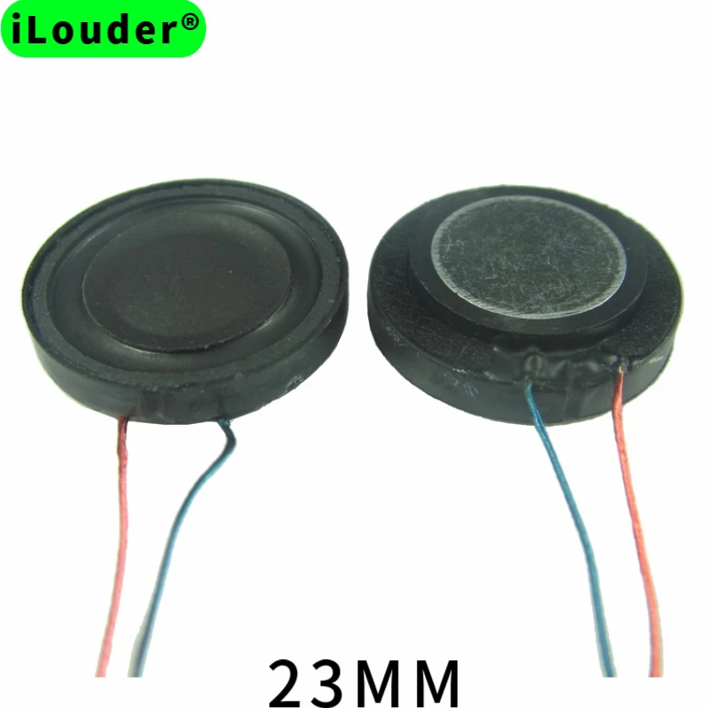 MINI 23mm Neodymium-magnet paper cone PU Edge RMS 2W@4Ω/RMS 1.5W@8Ω optional ultra Thin Speakers 83DB 12-core Super Thin Speaker