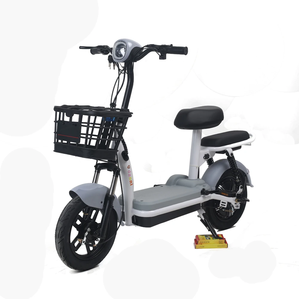 성인을 위한 전기 도시 자전거를 통해 도매 인기 있는 350W 48V 자전거 전기 스쿠터 자전거 14 인치 단계