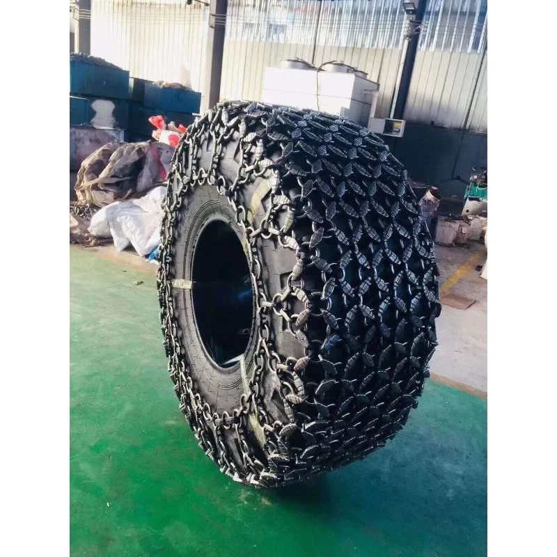 50 loader tire protection chain snow chain 23.5-25 protection encryption chain