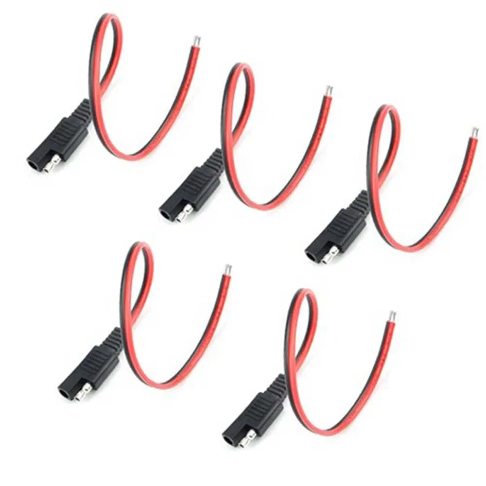 

PCS Solar Panel Quick Disconnect Car Jump Starter Extension Cable SAE Connector Cable Power Automotive Cable Battery Plug Wire