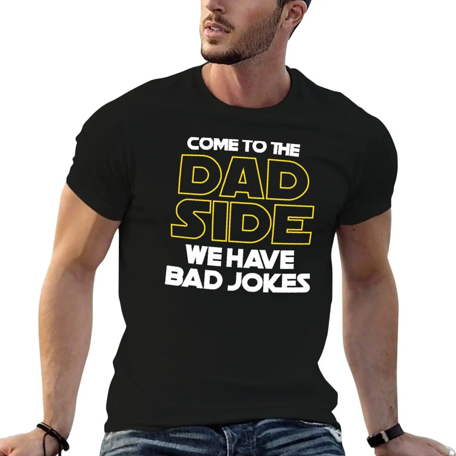 

Dad Side T-Shirt t shirts for man pack cotton t shirts for man graphic tees T-Shirt