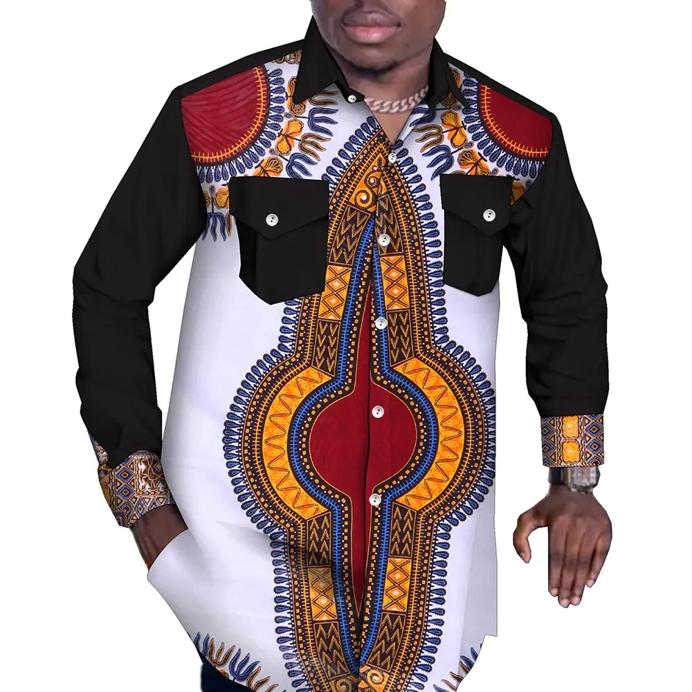 

african men shirt customize 2xl