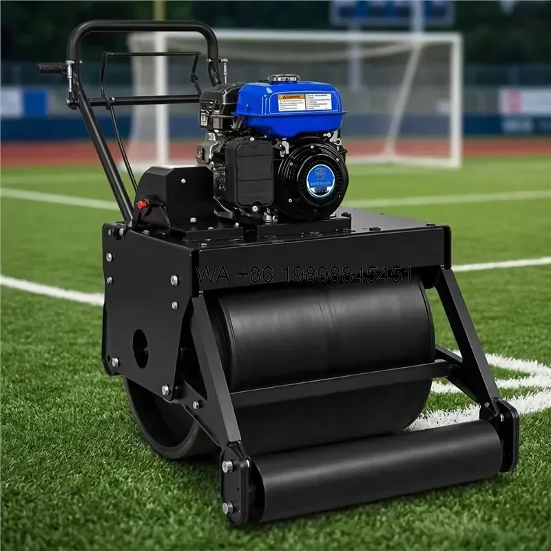 Wmwmnu for Green Roller 1.5m Steel Drum Turf Lawn Roller CE Certified Tow-Behind Water Filled Garden Grass Roller for