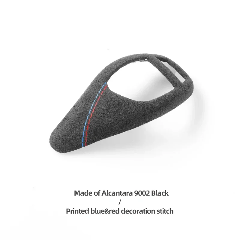 مقبض ناقل الحركة للسيارة لوحة لسيارات BMW F20 F30 F10 F31 F32 F36 F34 F22 X3 X4 X5 X6 مصنوعة من غطاء الكانتارا ملحقات داخلية