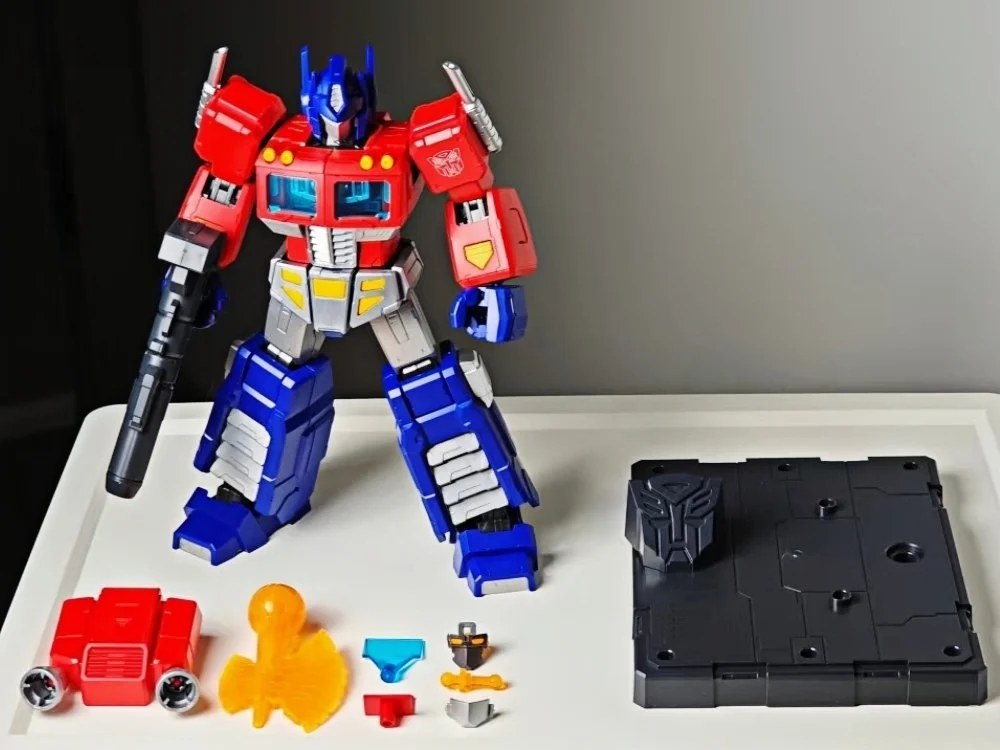 18CM Original Transformation G1 Optimus Primal Megatron ACTION EDITION Baustein Action Figur Spielzeug Decepticons Autobots