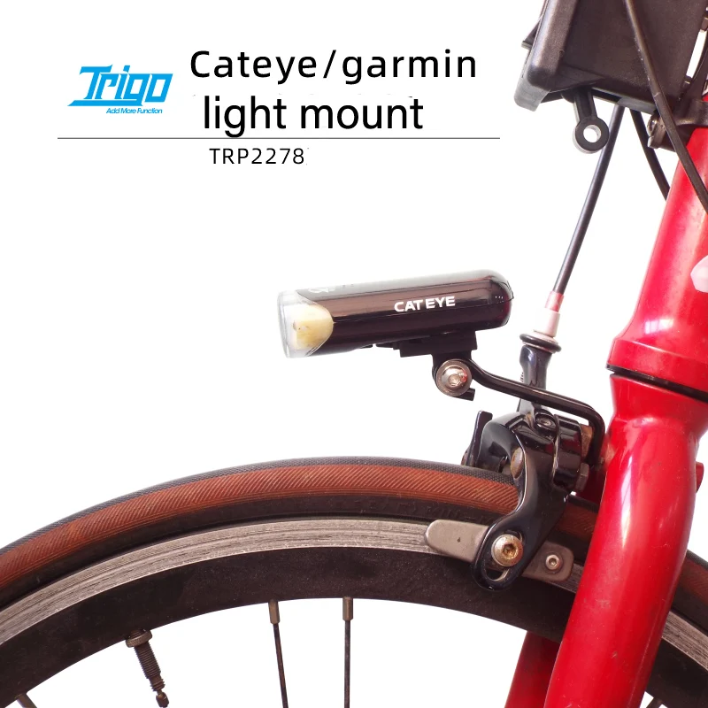 

TRIGO Bicycle Light Holder Bracket for Fnhon DAHON JAVA Folding Bike Road Bike Cateye Volt Camera Garmin Computer Mount