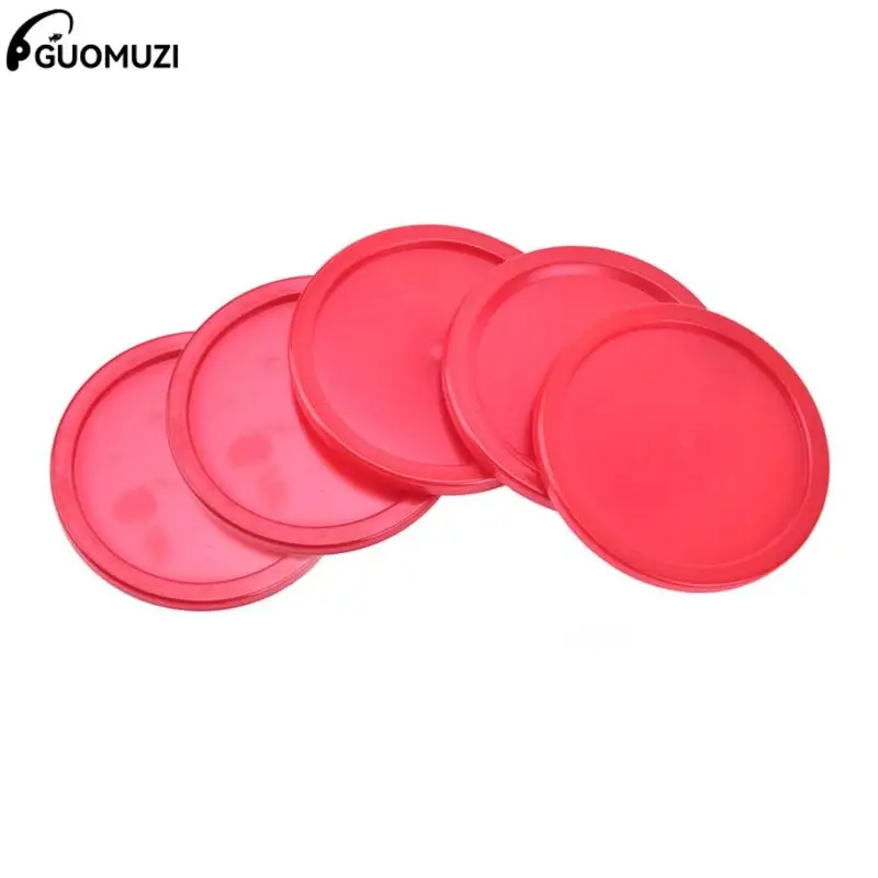 5 قطعة هوكي الهواء الصولجان 2 "عفريت الأطفال الأحمر طاولة لهوكي هوائي الصولجان 50 مللي متر الجدول مصغرة هوكي الجليد قطعة الهواء تعليق Accessori