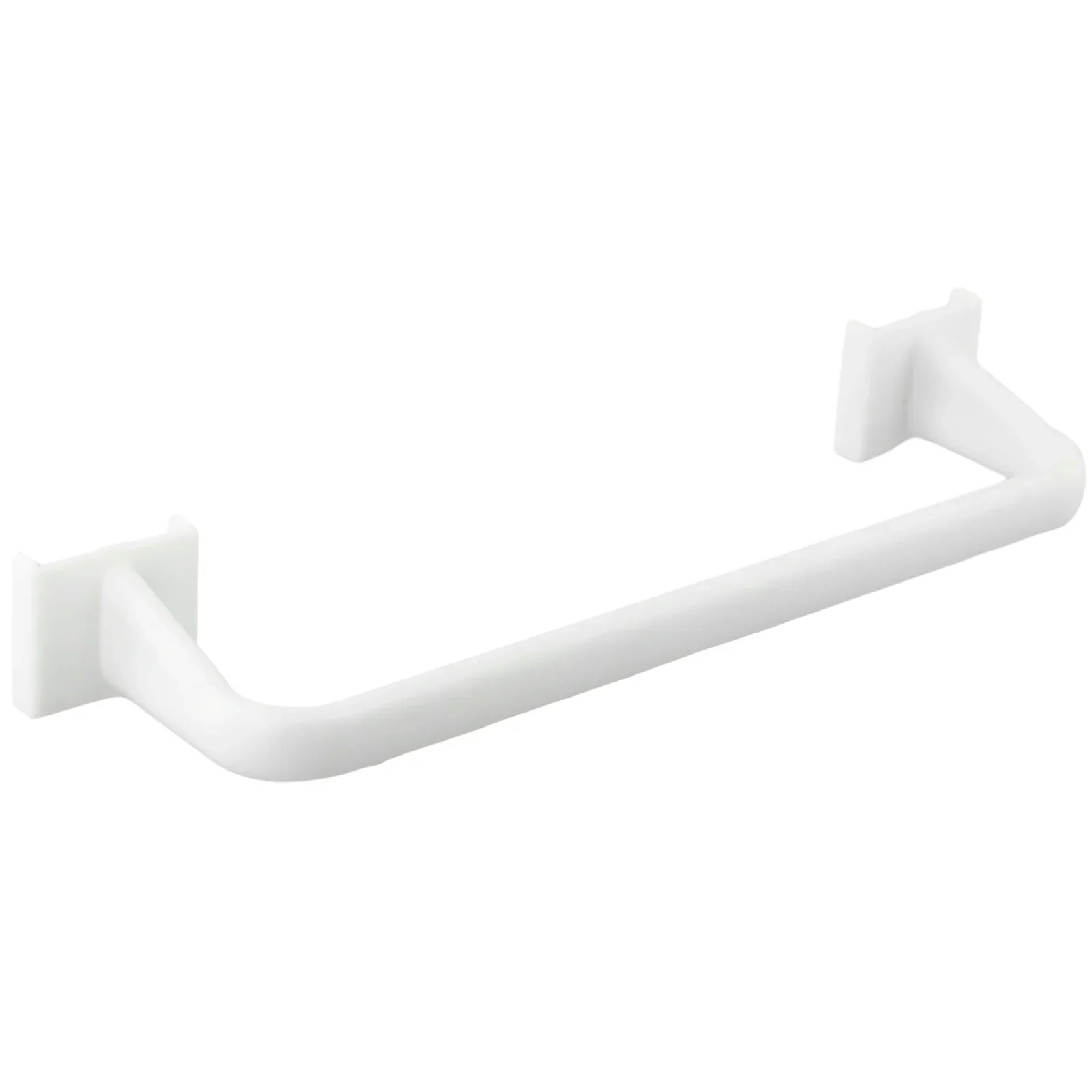 Self Adhesive Home Bathroom Towel Rack Holder Wall Mounted Towel Shelf Kitchen Bathroom Accessories Towel Hanger PP