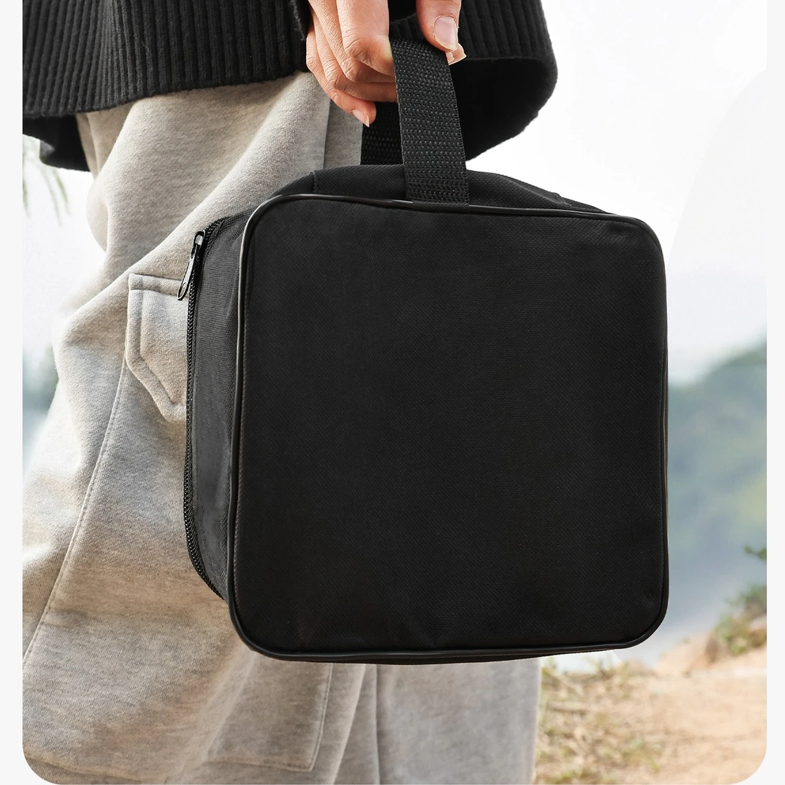 2400 واط المحمولة موقد للتخييم في الهواء الطلق موقد غاز مع الإشعال الإلكتروني لحديقة نزهة شواء وغليان المياه في حالات الطوارئ #6