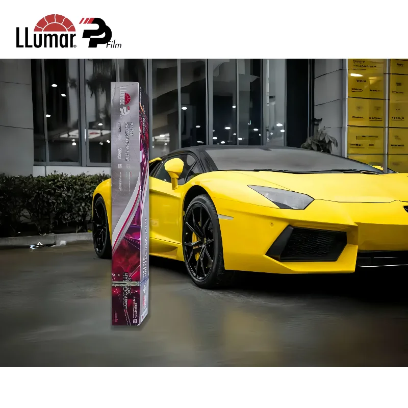 

50 футов x 60 дюймов LLumar кристально прозрачная защитная пленка для краски ТПУ PPF глянцевая гидрофобная устойчивая к ультрафиолетовому излучению самовосстанавливающаяся невидимая поверхность