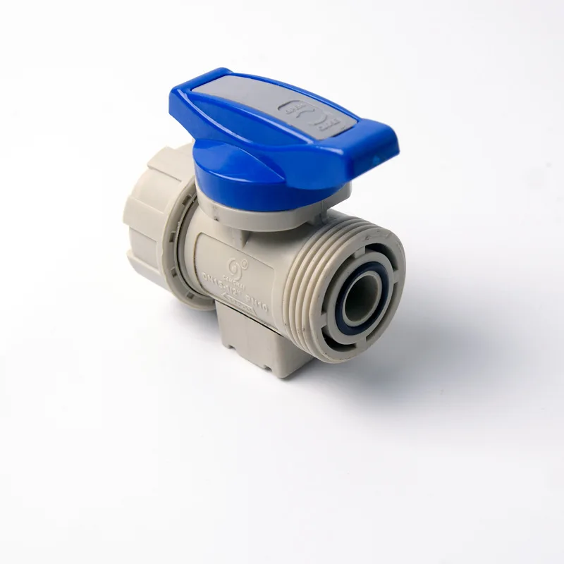 2025 صمام كروي PPH مع اتحادات مزدوجة، صمام PP، مفتاح صمام مياه بلاستيكي يدوي، تذوب بالحرارة