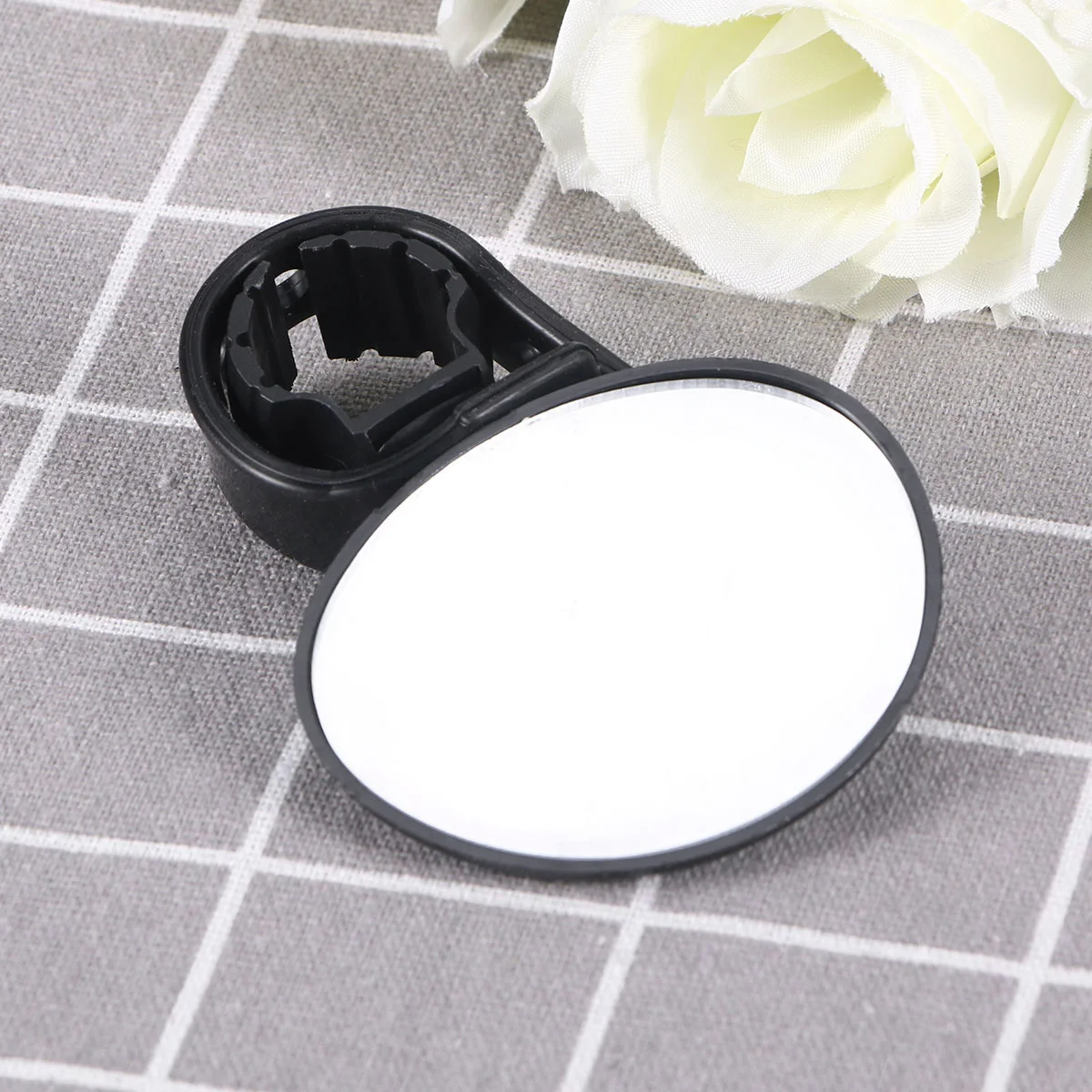 

1Pcs Bike Rearview Mirror Oval Adjustable Flexible Handlebar Mirror Road Cycling Safety Mirrors Handlebar Mirrors