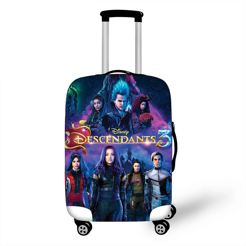 

Descendants Elastic Thicken Luggage Suitcase Protective Cover Protect Dust Bag Case Cartoon Travel Cover