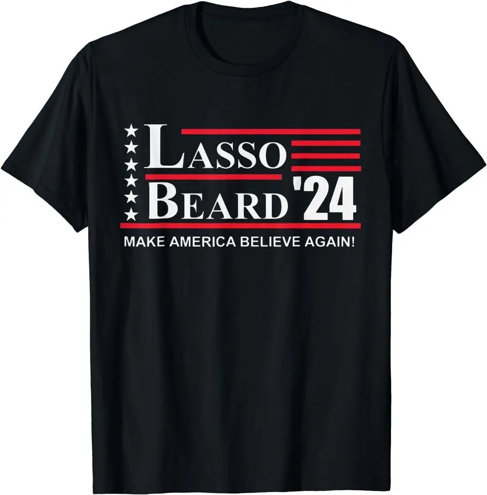 Lasso Beard 2024 Election Funny T-Shirt