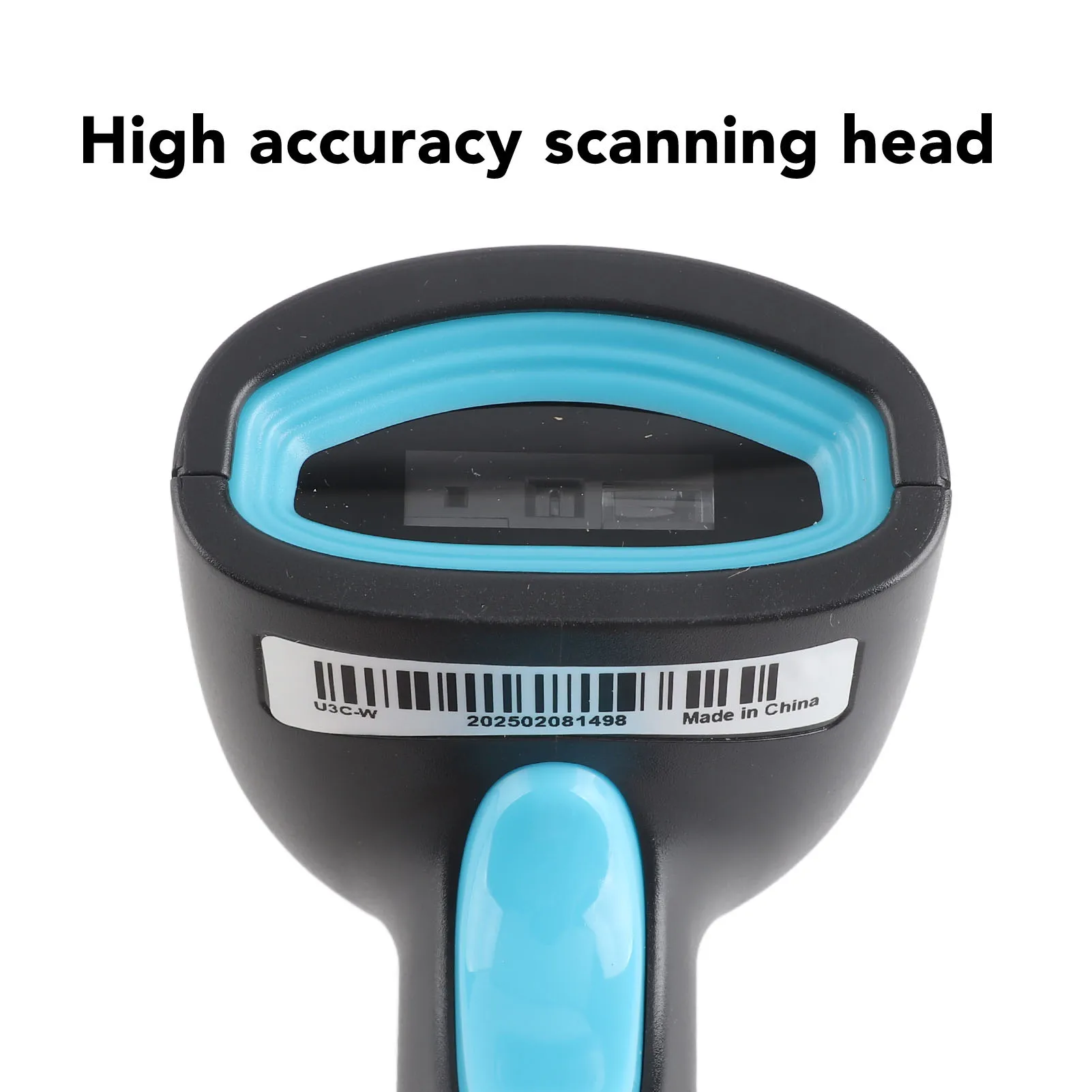 2.4G Wireless Barcode Scanner Handheld 1D CCD QR  Scanner Reader for Supermarket Delivery 5V Handheld QR  Scanner