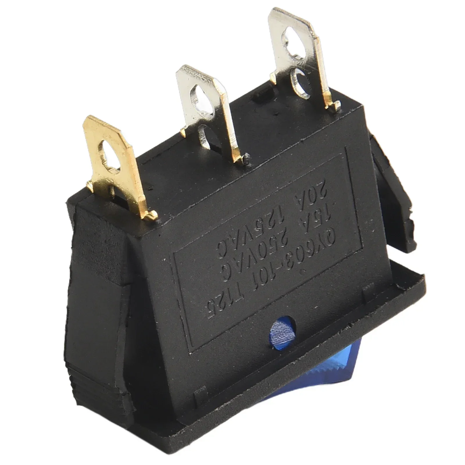 1pc Rocker Switch AC 16A 250V AC 20A 125V 31mm*14mm*35mm ABS/plastic For Automotive Branch Circuits Charging/Power