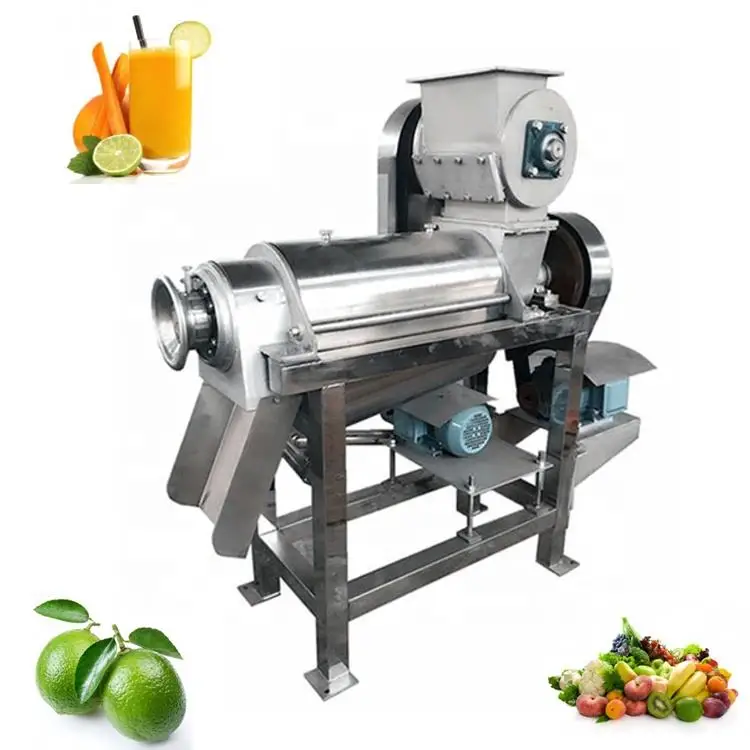 Stainless Steel Cold Press Commercial Juice Extracting Machine Screw Juicer For Fruit And Vegetable