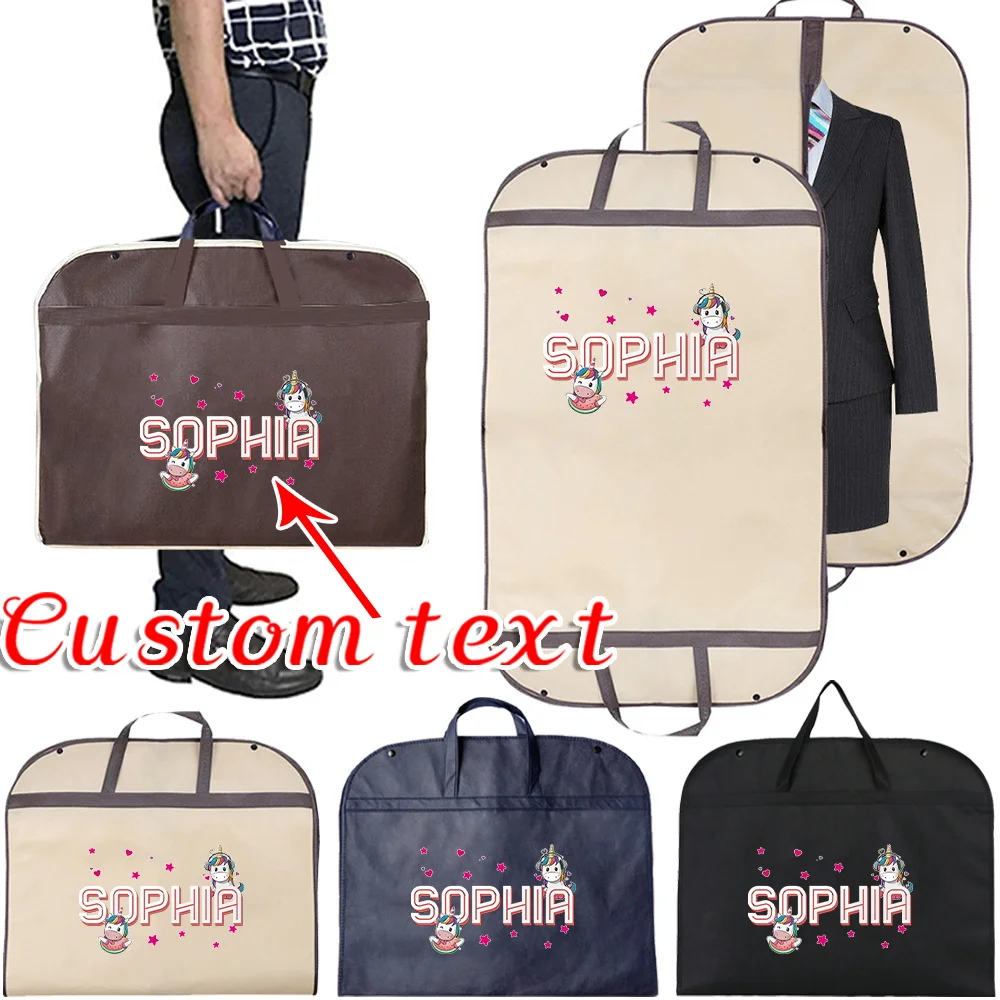 

Personalized Customized Dust Cover Moisture-proof Suit Jacket Dust Cover Storage Bag Hanging Pocket Storage Bag