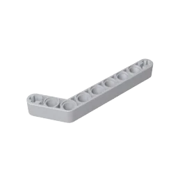 MOC PARTS GDS-674 Technical, Liftarm, Modified Bent Thick 1 x 9 (7 - 3)  compatible with lego 32271 pieces of children's toys