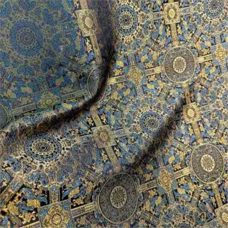 Handmade fabric for packaging of new Chinese-style cheongsam with imitation brocade patterns