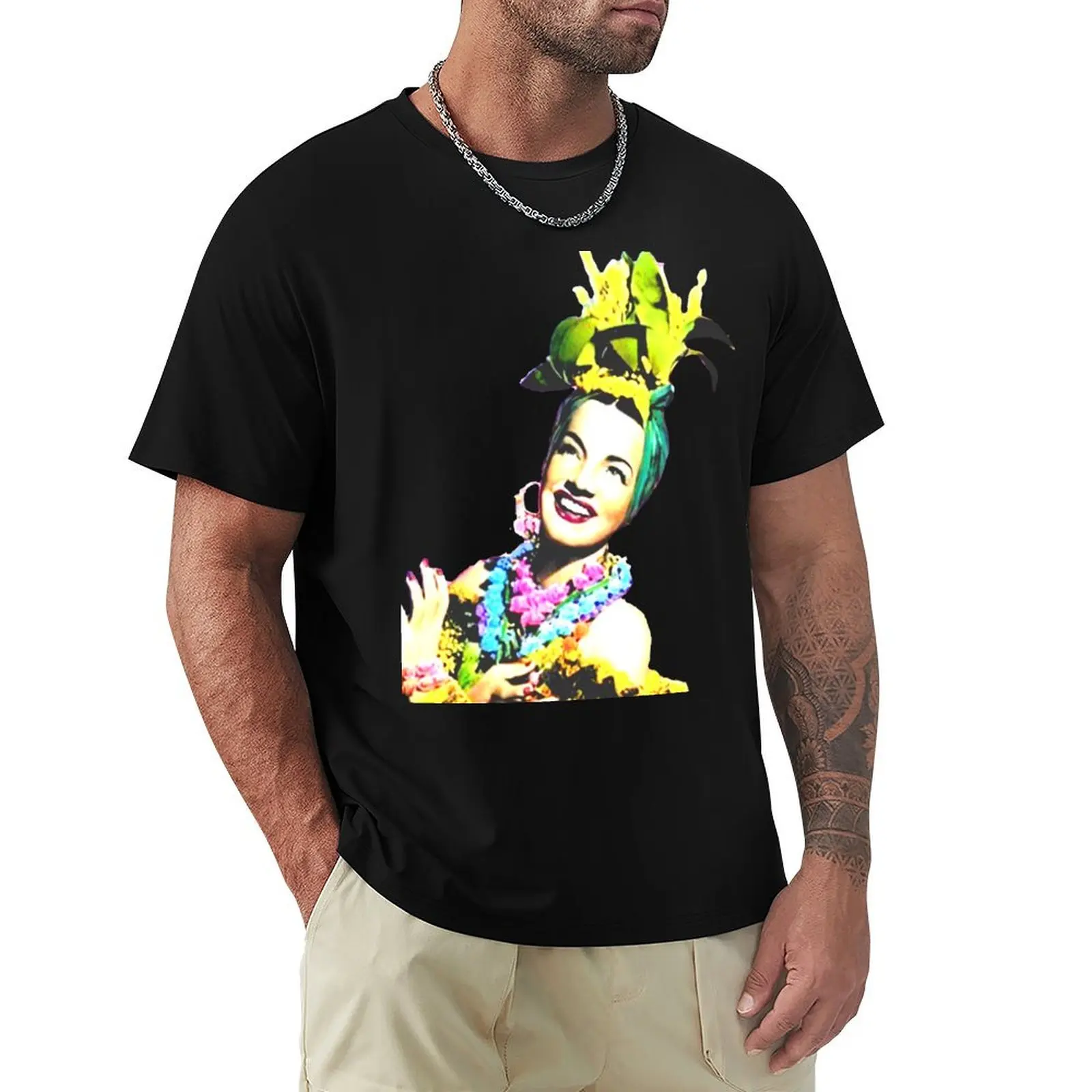 carmen miranda T-Shirt Classic Graphic Short Sleeve Top