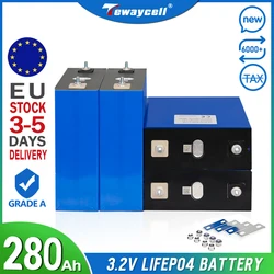 Tewaycell EU Stock 280Ah lifepo4 12V klasa A akumulator 3.2V litowo-żelazowo-fosforanowy pryzmatyczny ue TAX FREE