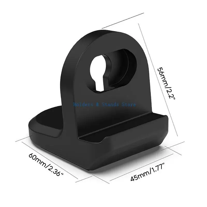 y4ue السيليكون حامل wristwatch حامل قاعدة الساعات الذكية سلة الذكية شاهد قوس