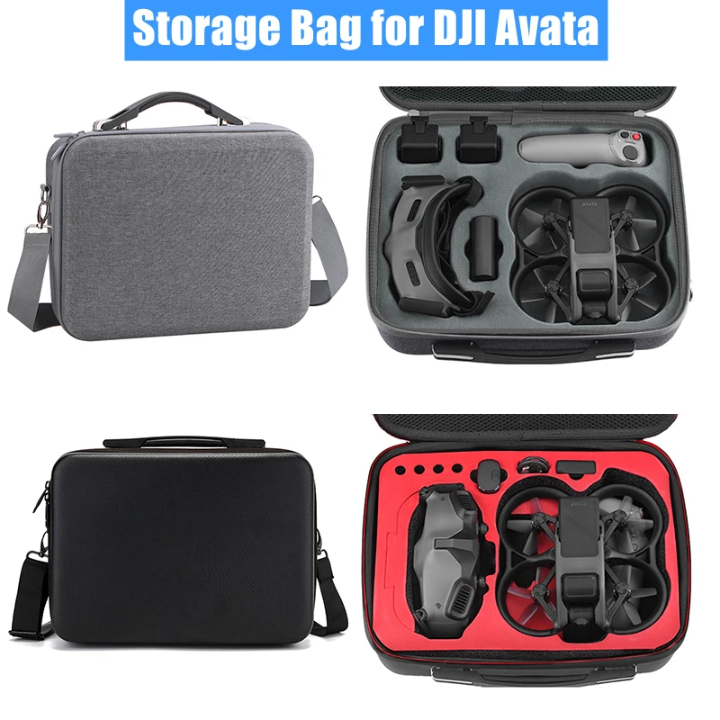 

for DJI Avata Storage Bag Goggles 2 Advanced Set Protable Travel Shoulder Bag Handbag Carrying Case Drone Accessories