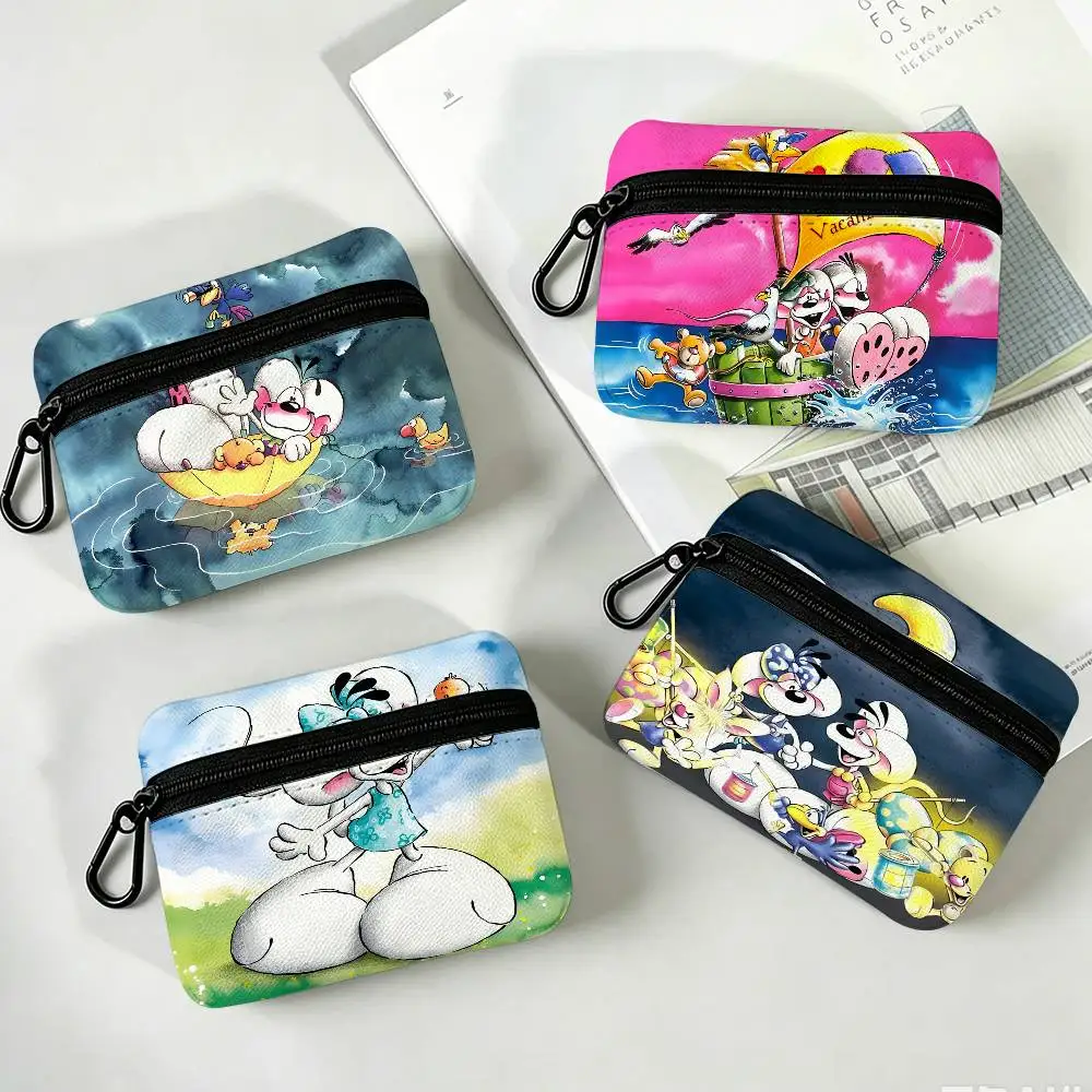 Character Diddl Cute Waterproof Oxford Cloth Zipper Wallet Portable Hanging Small Coin Purse For Travel