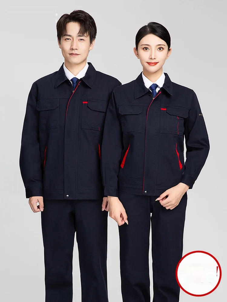 

100%cotton work clothing fashion work clothes factory workshop mechanical electrical working Uniform welding suits work coverall