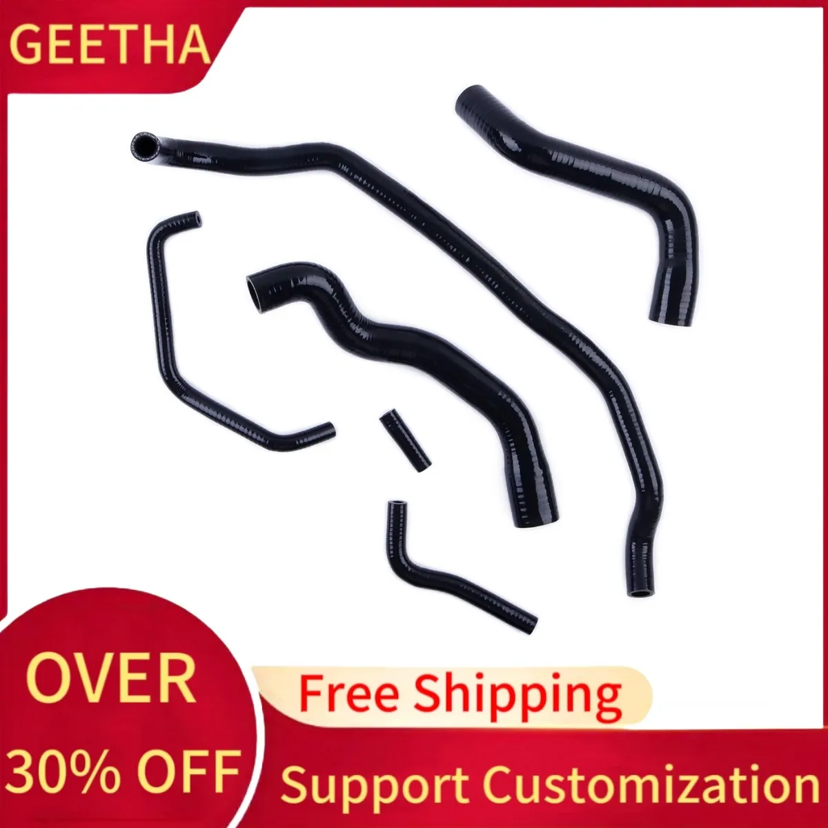 For Abarth Punto Evo Alfa Romeo Mito QV Water Silicone Hoses Pipes Tubes Kit