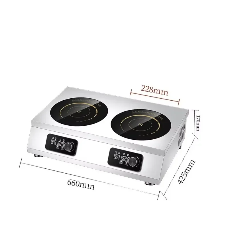 Stainless steel 20/25/30/35KW induction cooker hob hotels