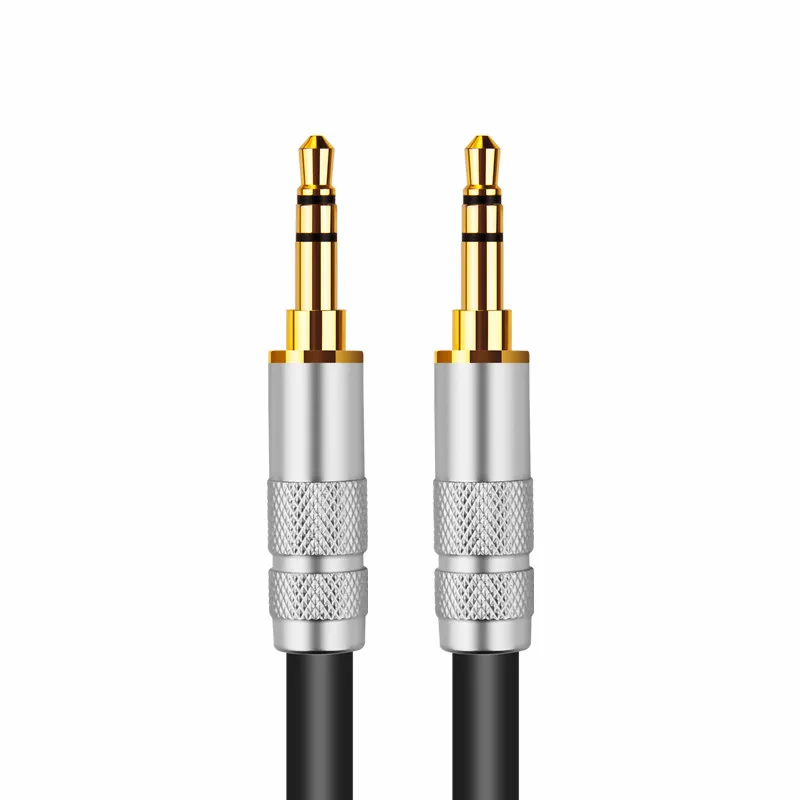 aux audio cable Pure copper 3.5mm car male-to-male recording cable Mobile phone audio earphone cable