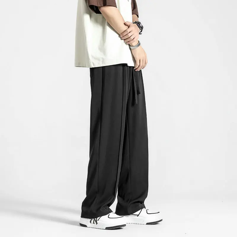 

Streetwear Men Harlan Pants Oversize Fashion Joggers Sweatpants Male Korean Hip Hop Black Loose Men Woman Wide Leg Trousers