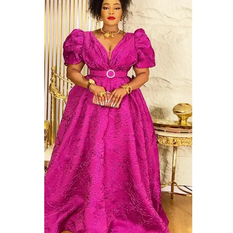 فساتين سهرة بمقاسات كبيرة للنساء فستان أفريقي فاخر أنيق لحفلات الزفاف التركية الإسلامية فستان طويل ملابس أنقرة للسيدات