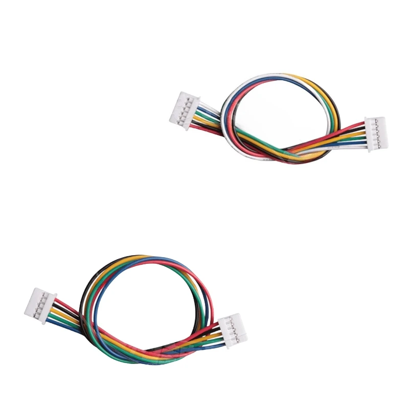 10Pcs PA 2.0mm Pitch 26AWG Terminal Cable 10/15/20cm Single/Double End Connection Wire Reverse/Same Direction Housing