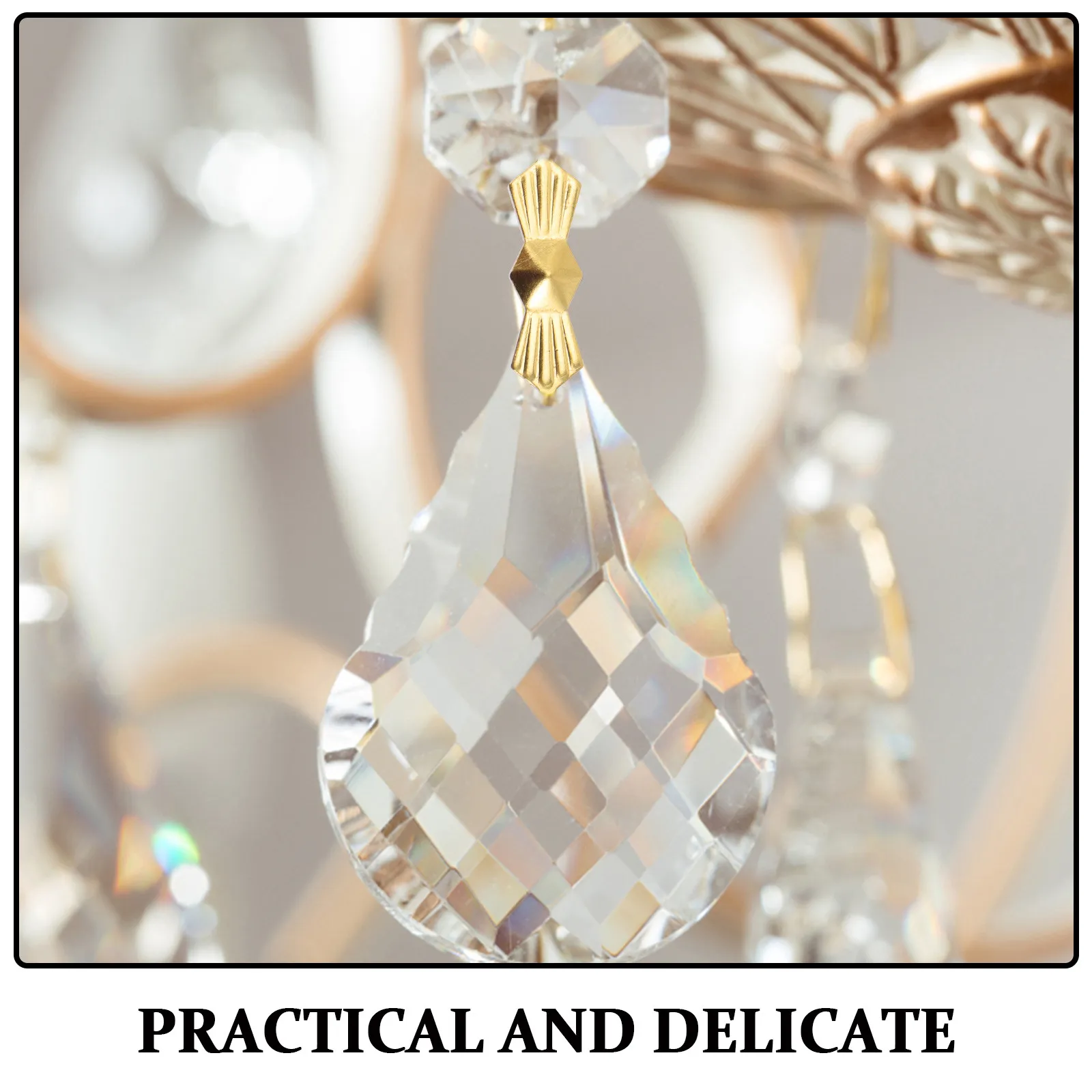 400Pcs Chandelier Crystal Connectors Silver Bow Tie Fastening Clips DIY Chandelier Connector Pins Replacement Crystal Lamp Parts