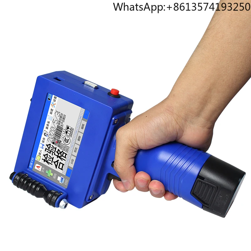 

Intelligent Handheld Data Logo Inkjet Printer Gun with Quick Drying Ink