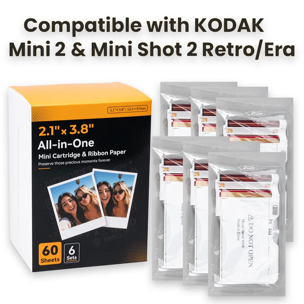 Compatible with KODAK Mini 2x3